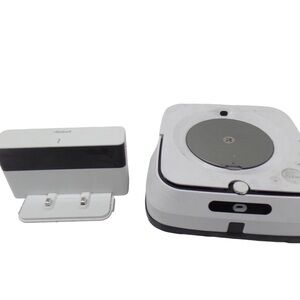 iRobot Braava Jet M6 Ultimate Wi-Fi Connected Robot Mop White With Charger